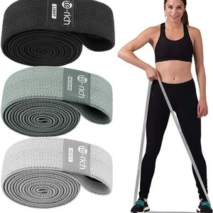 Long Resistance Bands, Thick Cloth Stretch Bands for Exercise